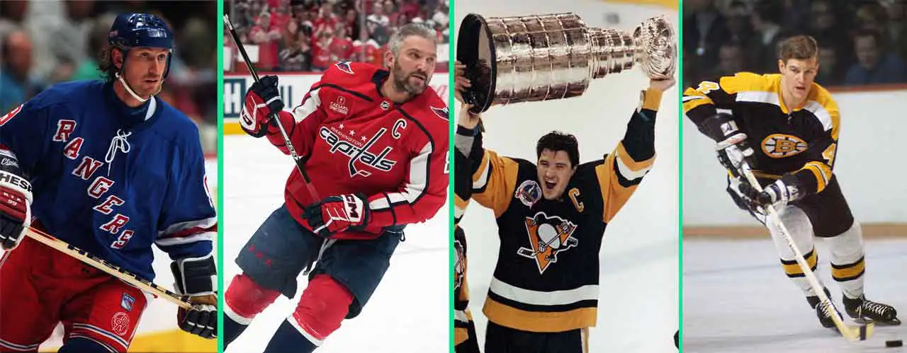 Top 20 NHL hockeyspelare genom tiderna
