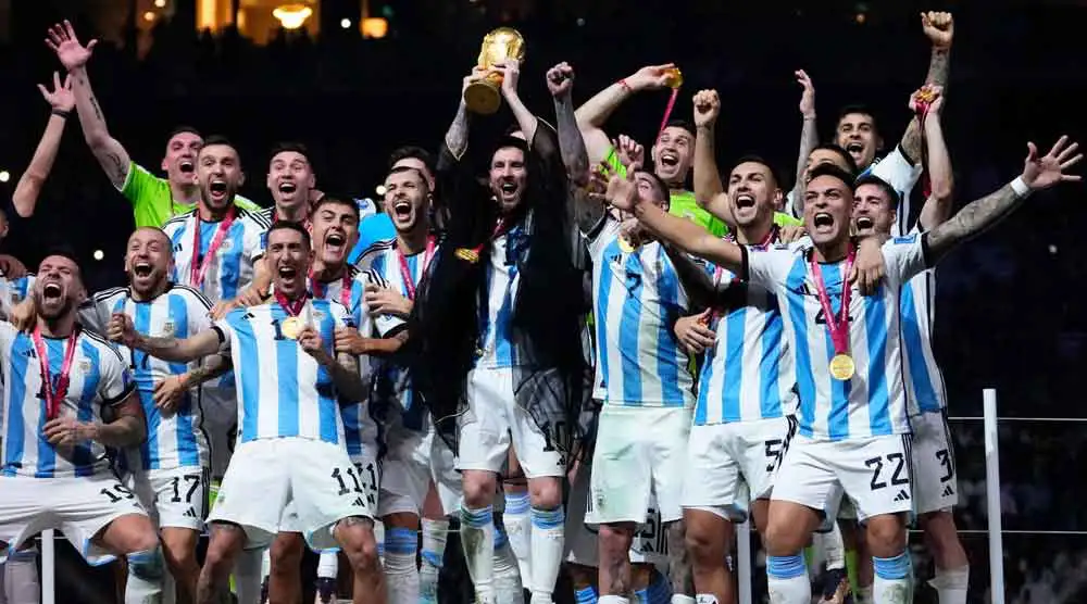 OS Argentina vann fotbolls VM
